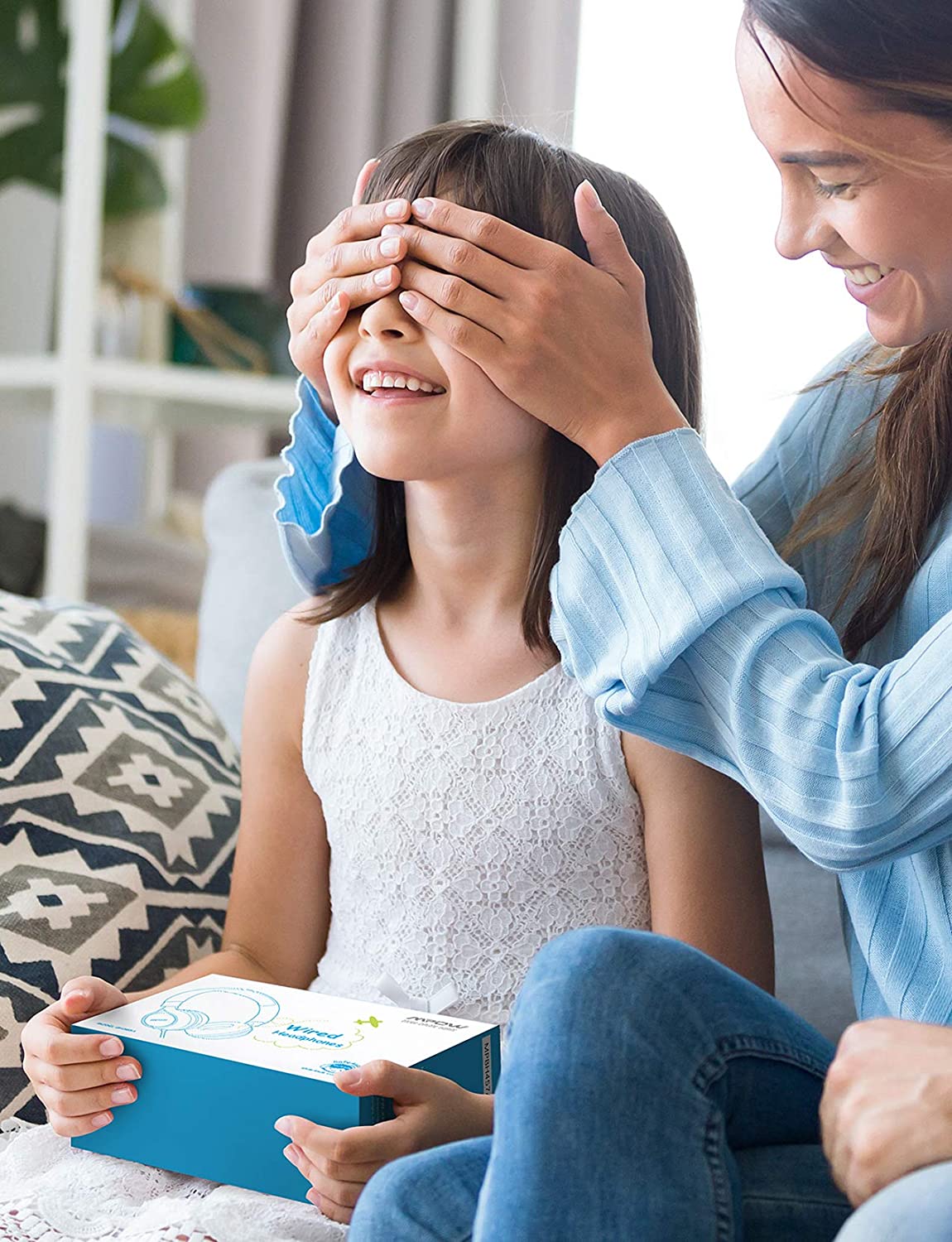 [Mpow] Wired Foldable Headsets for Kids, Headphones with Microphone, Volume-Limiting 85/94dB