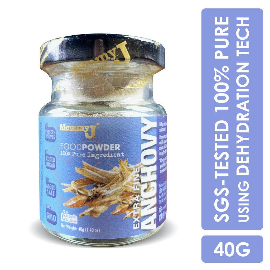 [MommyJ] Extra Fine Anchovy (Ikan Bilis) Powder 7m+ (40 grams)