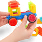 [Bristle Blocks by Battat] 36Pcs Basic Builder Block | STEM Creativity Building Toys