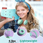 [Mpow] Wired Foldable Headsets for Kids, Headphones with Microphone, Volume-Limiting 85/94dB