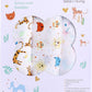[Bebe Living] Baby Toddler Muslin Swaddle / Blanket 3pks / Set - Tiger