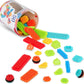 [Bristle Blocks by Battat] 50Pcs Construction Basic Builder Blocks in Bucket | STEM Creativity Building Toys