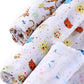 [Bebe Living] Baby Toddler Muslin Swaddle / Blanket 3pks / Set - Tiger