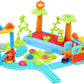 [Bristle Blocks by Battat] 58Pcs Jungle Blocks in Bucket | STEM Creativity Building Toys