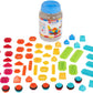 [Bristle Blocks by Battat] 80Pcs Blocks Big Value Case | STEM Creativity Building Toys