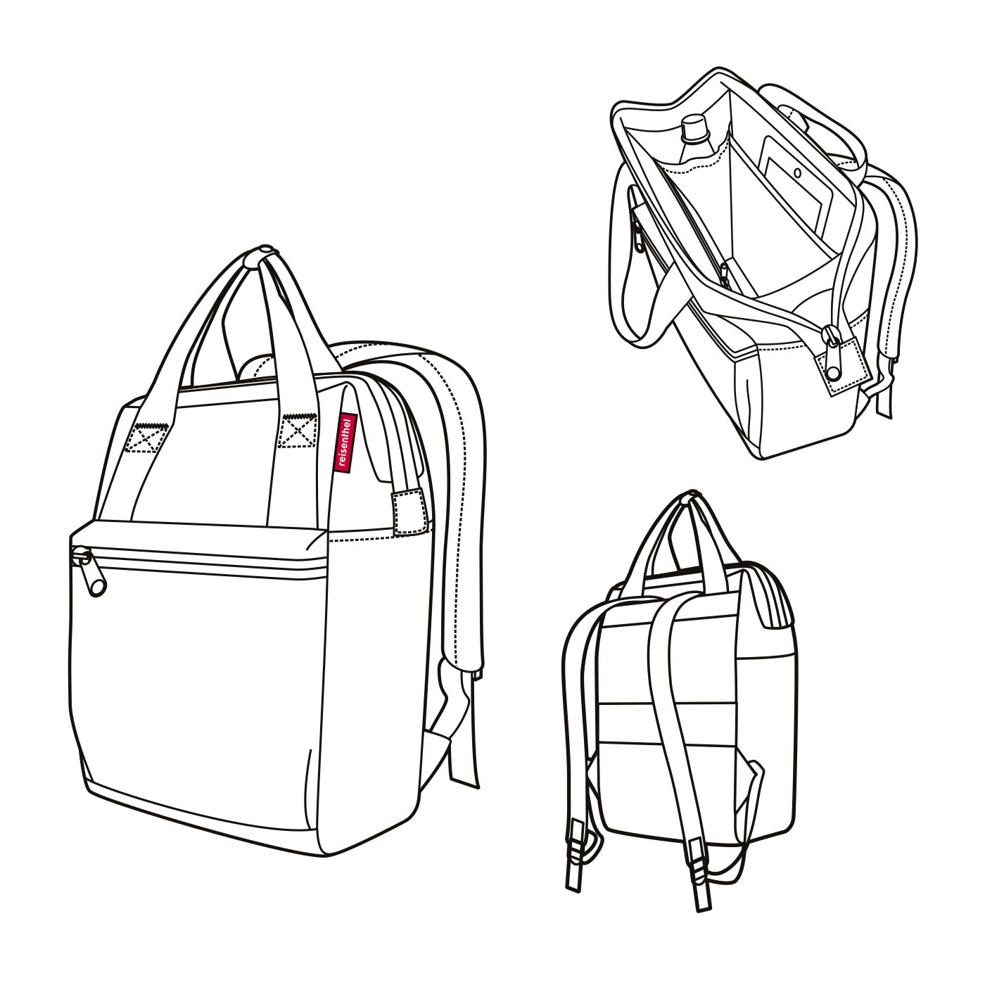 [Reisenthel] All Rounder R - Practical Storage Backpack with Handles