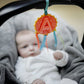[Ebulobo] Alphabet Initial Name Baby Teething Teether Rattle Shaker - Letter A