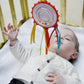[Ebulobo] Alphabet Initial Name Baby Teething Teether Rattle Shaker - Letter I