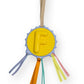 [Ebulobo] Alphabet Initial Name Baby Teething Teether Rattle Shaker - Letter F