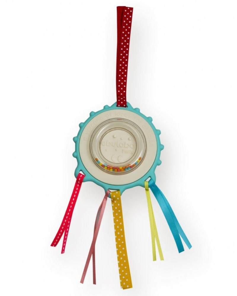 [Ebulobo] Alphabet Initial Name Baby Teething Teether Rattle Shaker - Letter T