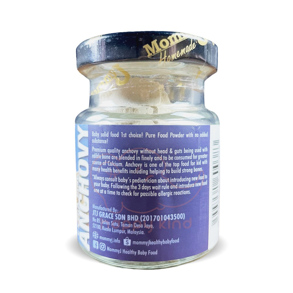 [MommyJ] Extra Fine Anchovy (Ikan Bilis) Powder 7m+ (40 grams)
