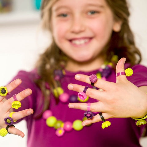 [B. Toys by Battat] B.eauty Pops Jr. -  Fashion Jewelry Kit for Kids (50-Pieces)