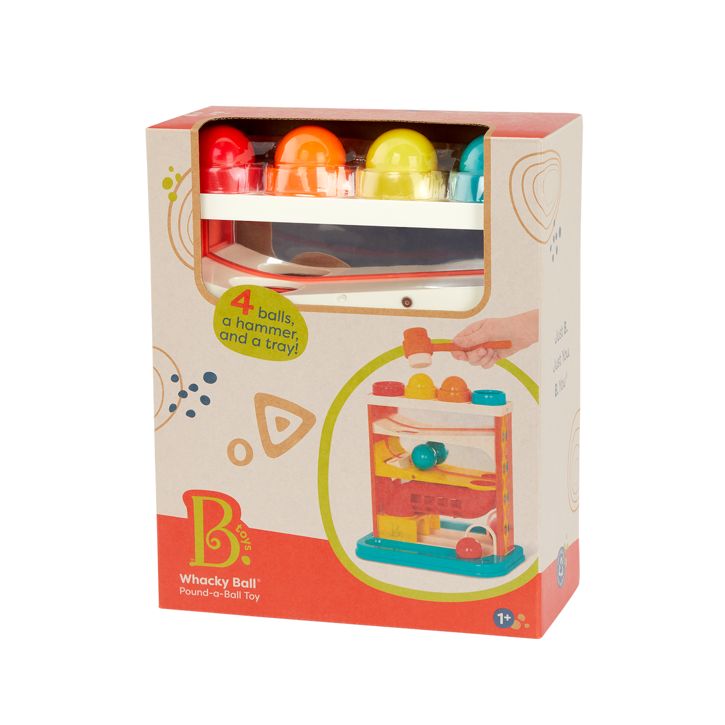 [B. Toys by Battat] Whacky Ball - Pound-a-Ball Toy