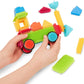 [Bristle Blocks by Battat] 85Pcs Blocks Big Value Case | STEM Creativity Building Toys