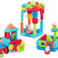[Bristle Blocks by Battat] 85Pcs Blocks Big Value Case | STEM Creativity Building Toys