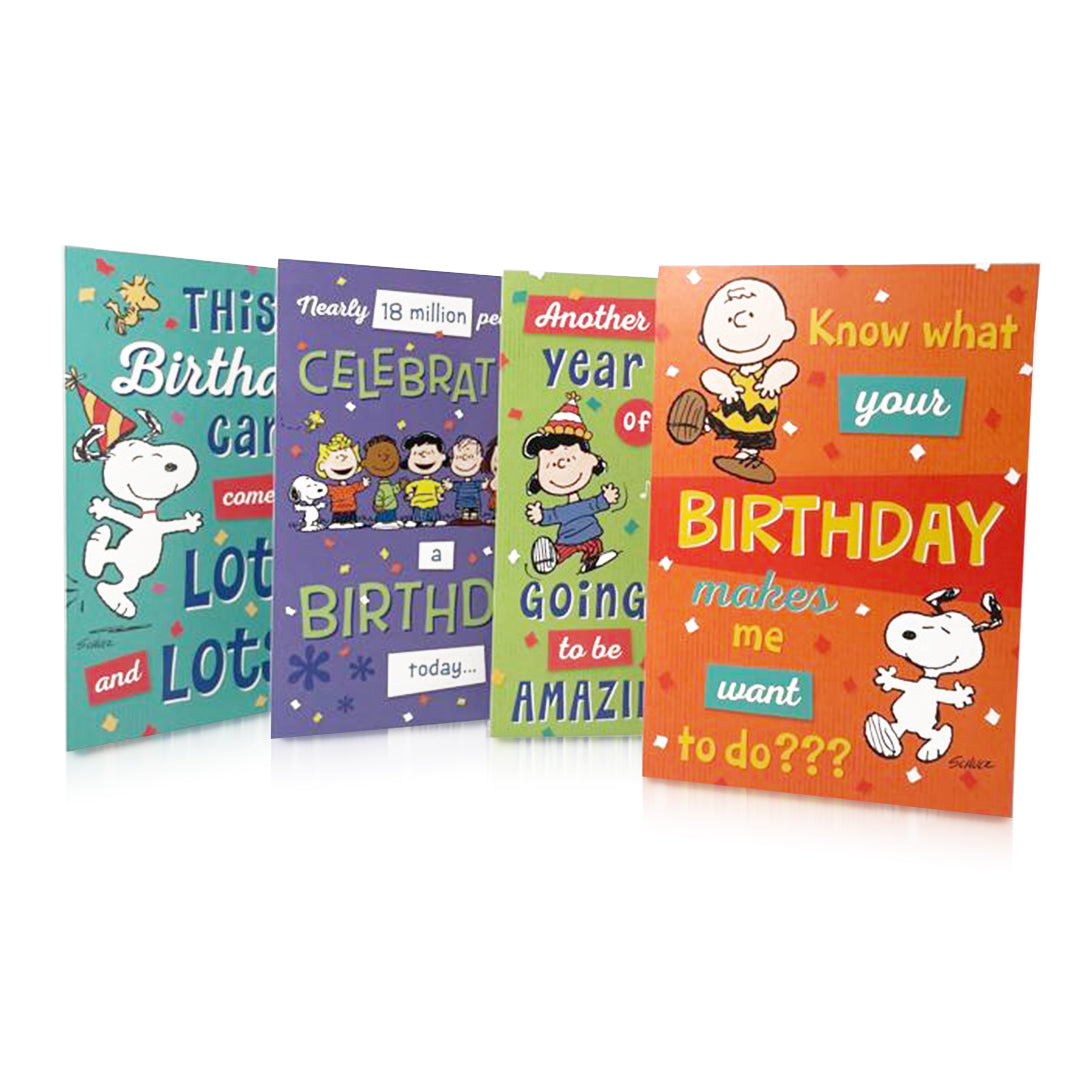 [PEANUT] Birthday Card | 4 Designs | Greeting Card with Envelope
