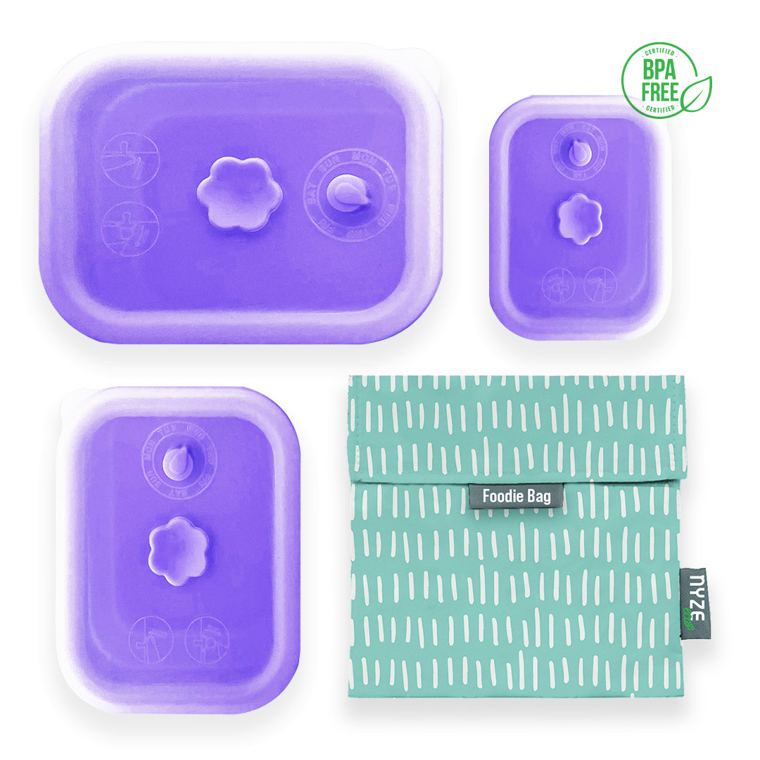 Purple / Minty Stroke