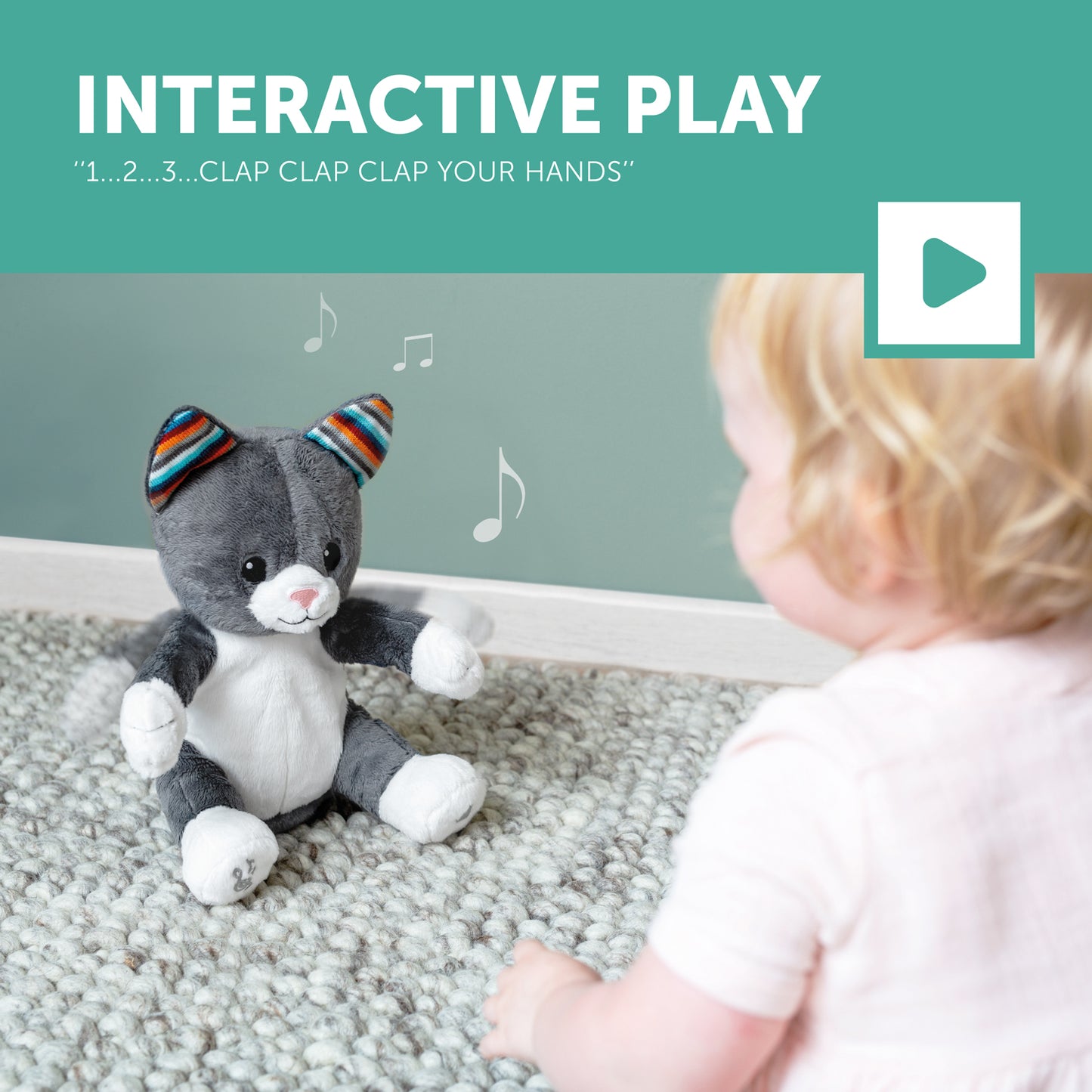 Interactive Soft Toy - Chloe the Cat