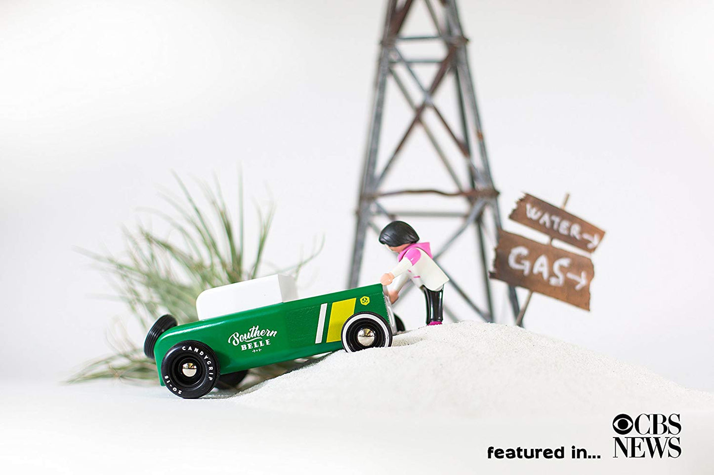 Outlaw Southern Belle Wooden Toy Car