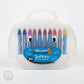 [MiCADOr] Early stART Softies Tri Grip Crayons Durable and Break-Resistant - 24pcs Beeswax Crayons