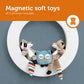 [Zazu] Multi Colour Wall Nightlight Operated by Hand Gestures with Adjustable Brightness & 3 Soft Toys