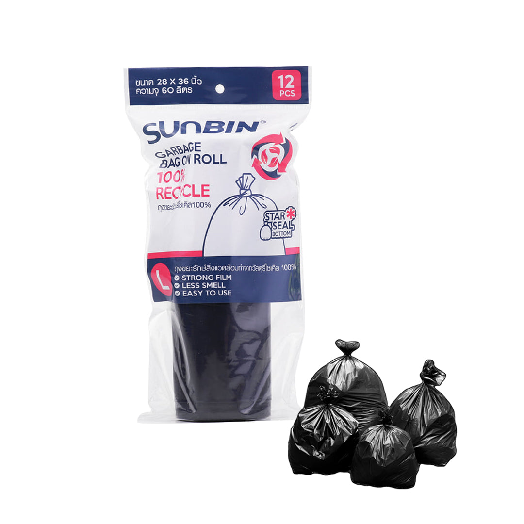 [SUNBIN by Sunmum] Garbage Bag On Roll Size L 12pcs