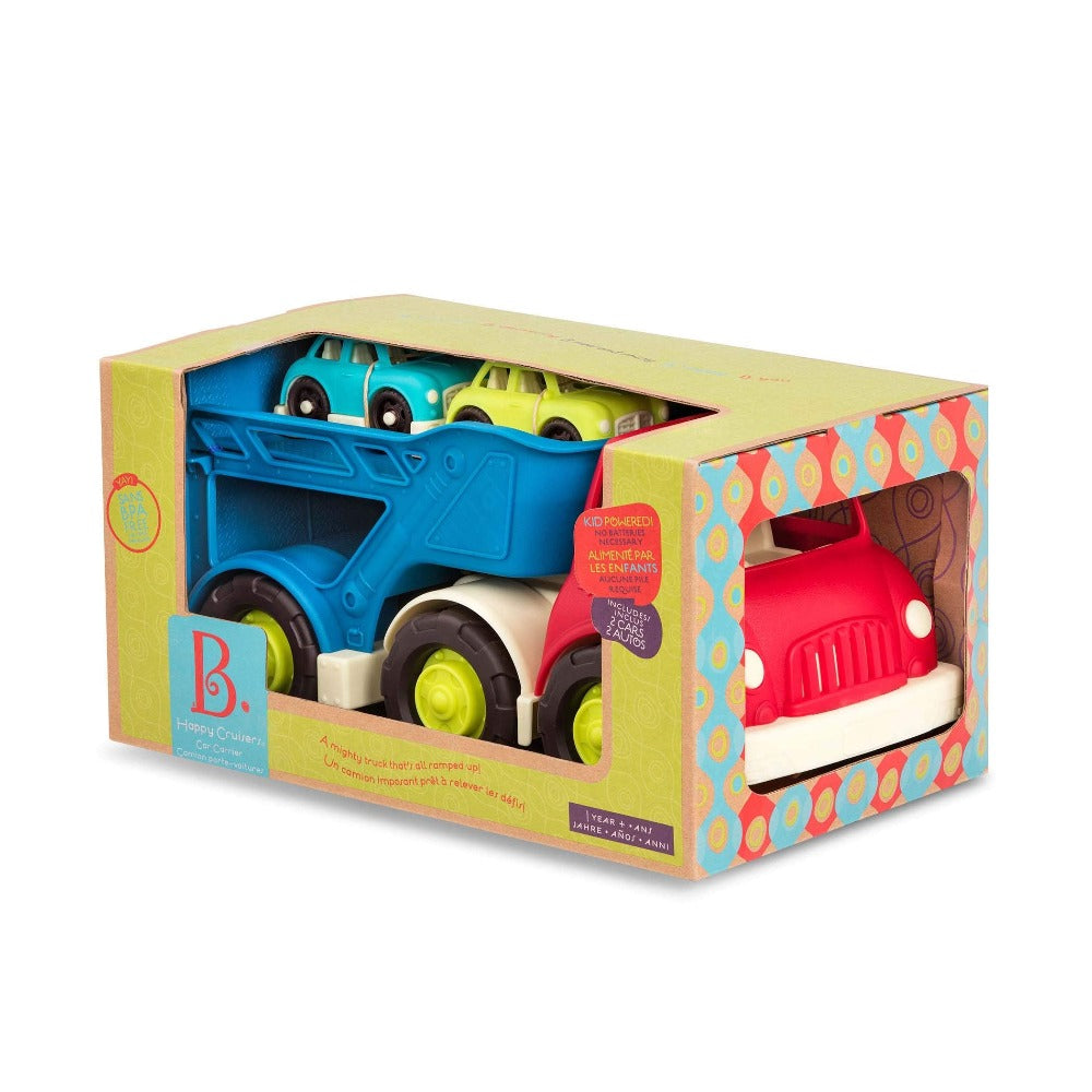 Happy Cruisers - Car Carrier Toy Truck