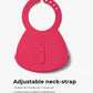 [VIIDA] The Zoo Series Portable Silicone Baby Bibs with Catch Tray, Foldable and Washable (7 Designs)