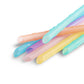 [VIIDA] The Joy Portable Eco-Friendly Silicone Rainbow Color Straws (1 Pack x 6 Straws)