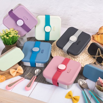 [VIIDA] The Morgen Kassie 2-in-1 Stainless Steel Lunch Box