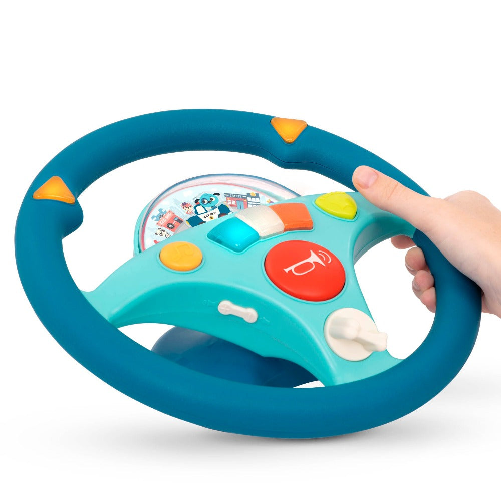Woofer’s Musical Driving Steering Wheel Toy