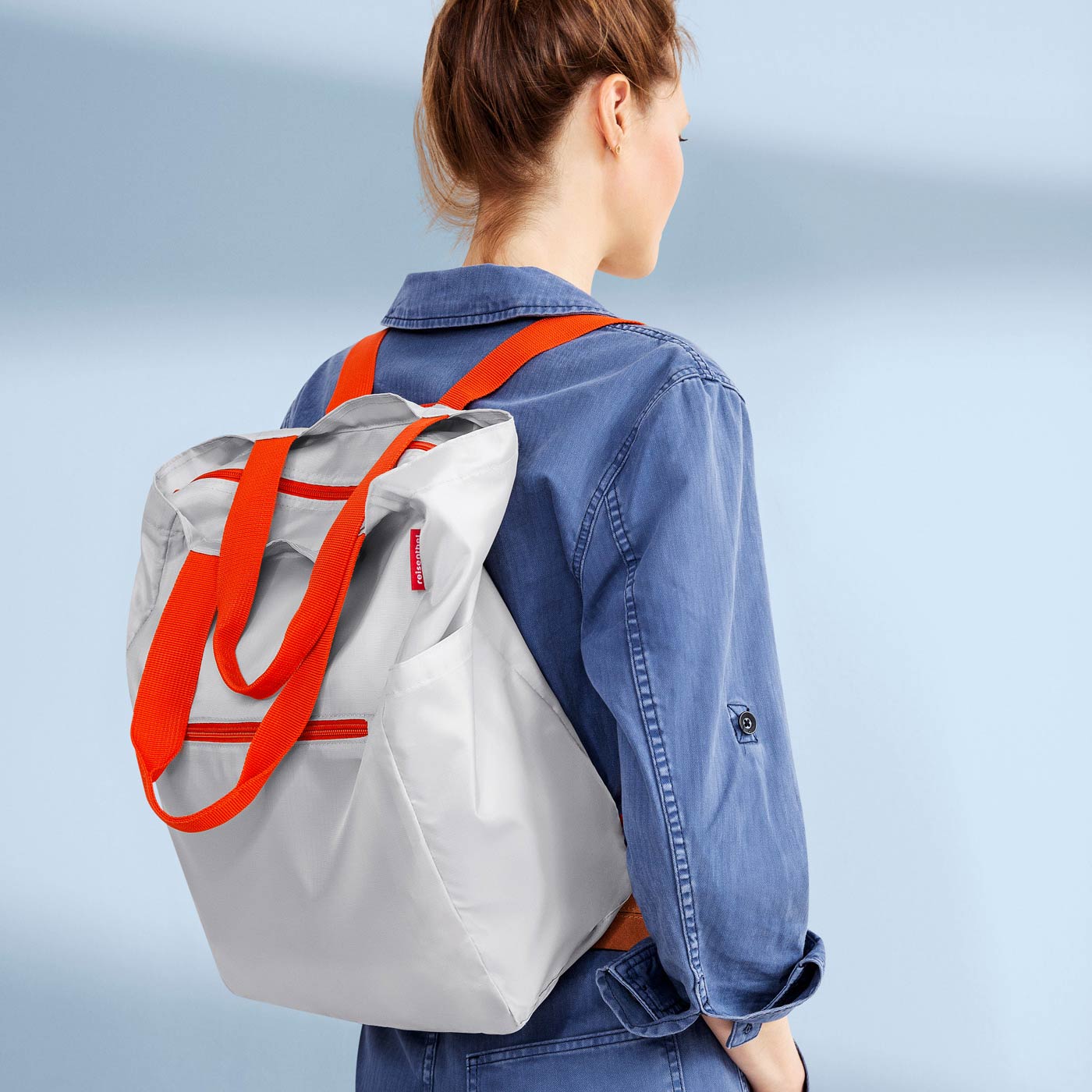 [Reisenthel] Mini Maxi 2in1 Tote Bag & Backpack - Premium Quality, Waterproof