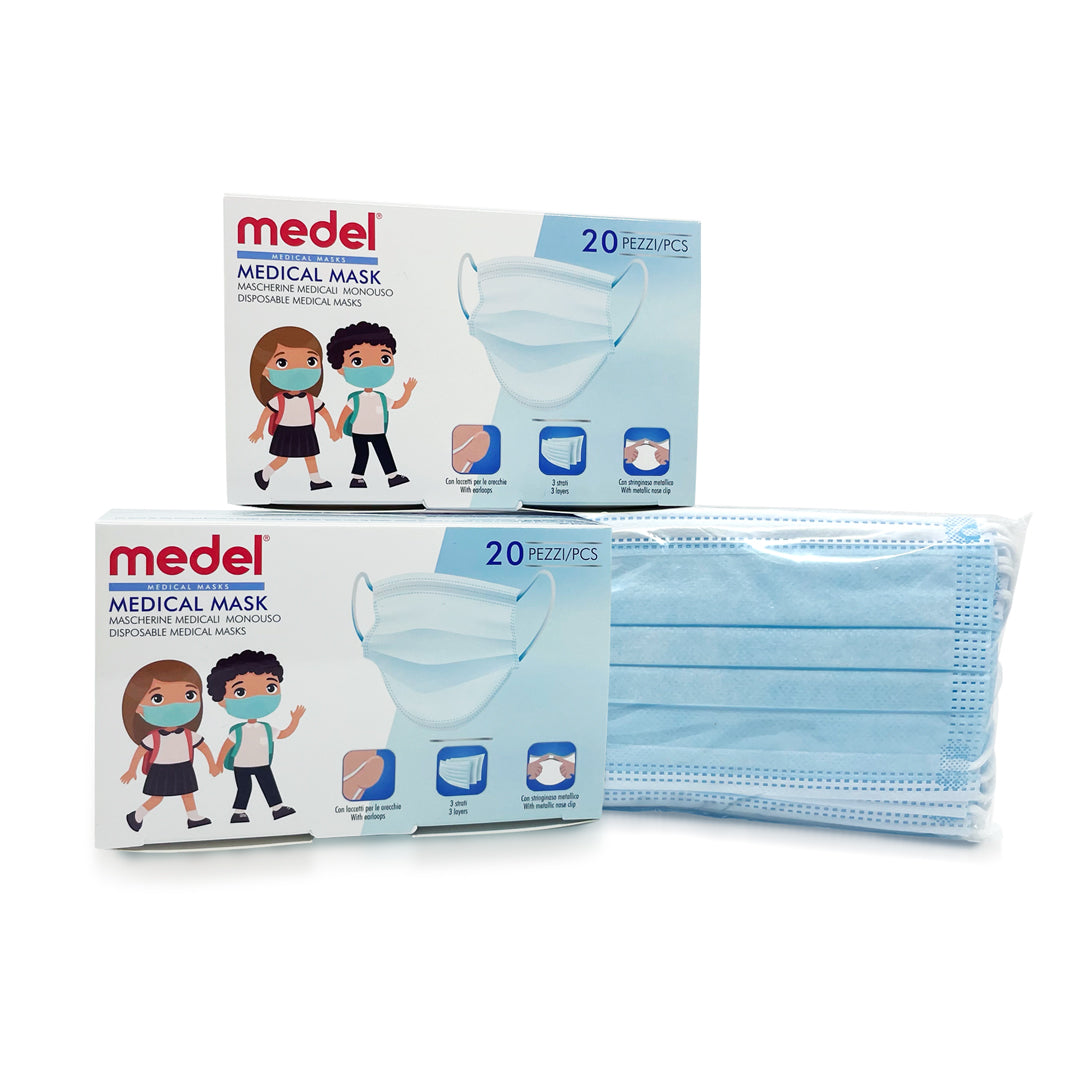 [Medel] Kids Disposable Medical Masks 1 Box