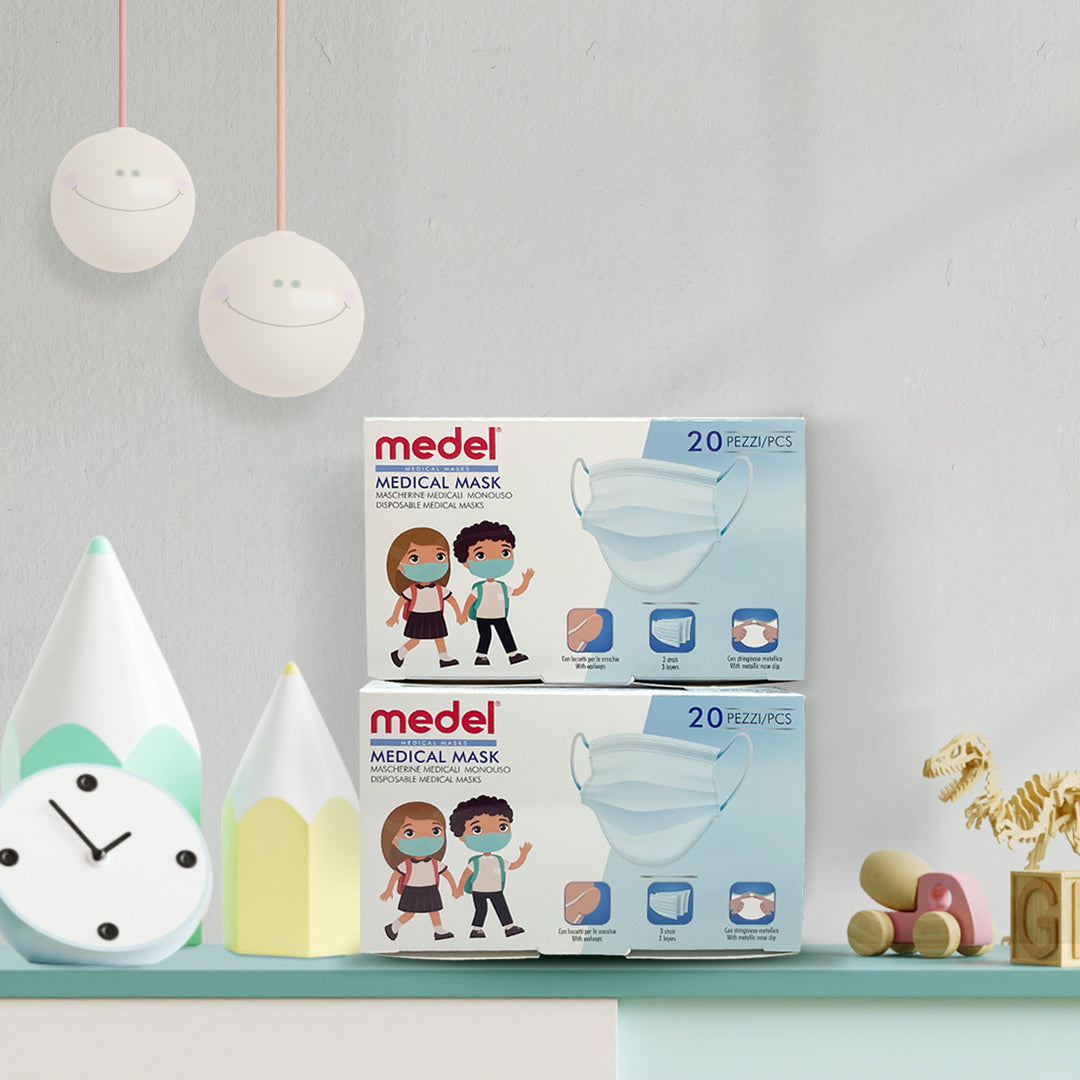 [Medel] Kids Disposable Medical Masks 1 Box
