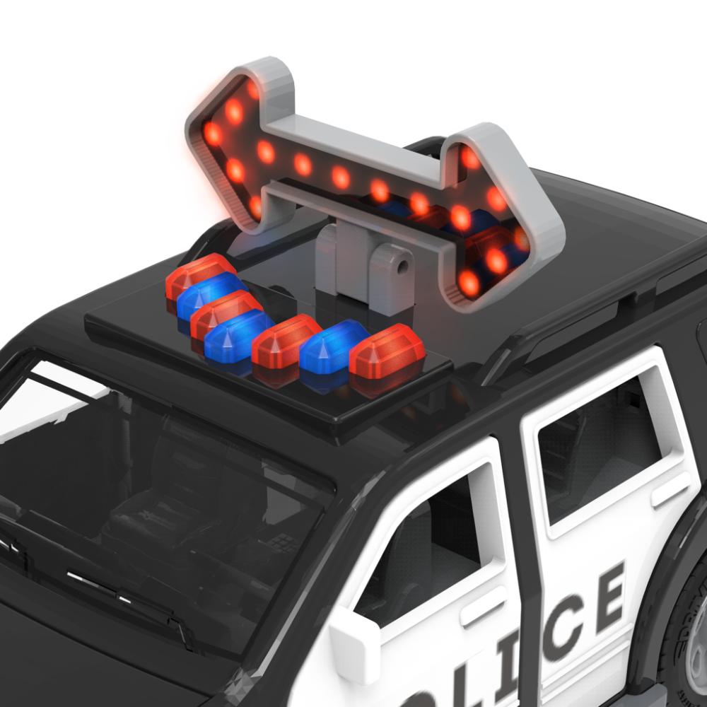 Micro Series Police SUV