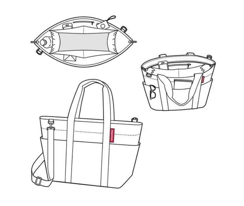 [Reisenthel] Practical Multi Bag - Attractive Compartments, Waterproof