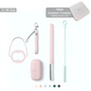 [VIIDA] Award-Winning Bundle Set Morgen UiU Collapsible and Reusable Straw Set With Cup Holder and Coaster (S/M Series)