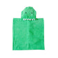 Green Dinosaur Hooded Poncho Towel