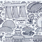 [Drawnby:] Singapore Lah Washable Silicone Colouring Mat + 14pcs Markers Set
