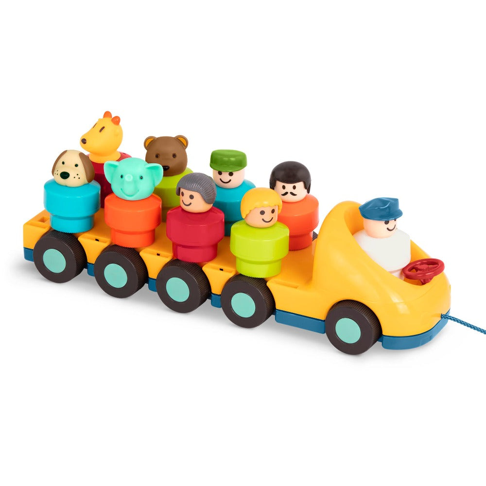 Spinning Toy Bus