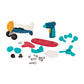 [Wonder Wheels by Battat] Take-Apart Airplane with Drill 27 Pieces Set VE1012Z - 3years+