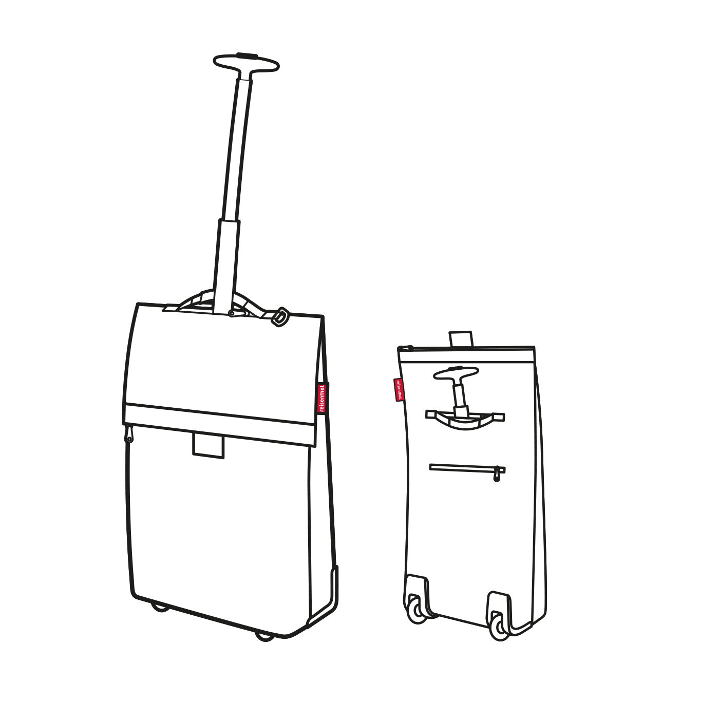 [Reisenthel] Trolley M - Shopping / Groceries / Travel, Waterproof