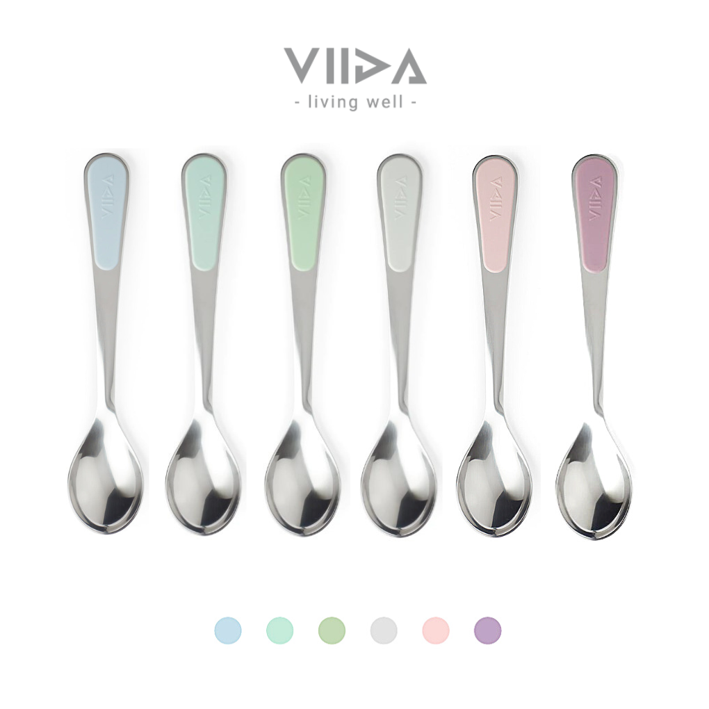 [VIIDA] CULI Stainless Steel Travel Spoon (6 Colors)