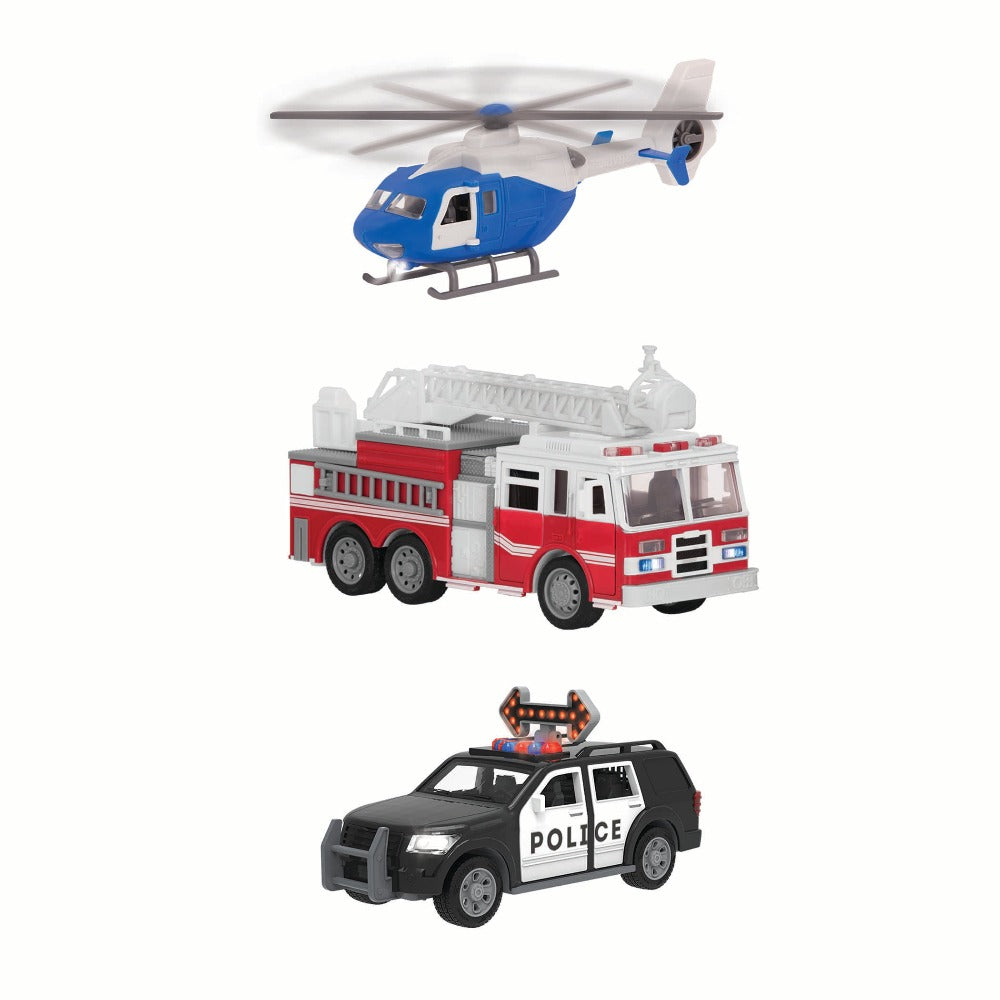 Micro Rescue Fleet Vehicle Toy
