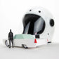 [Candylab Toys] White Beast Wooden Car - Modern Vintage Style