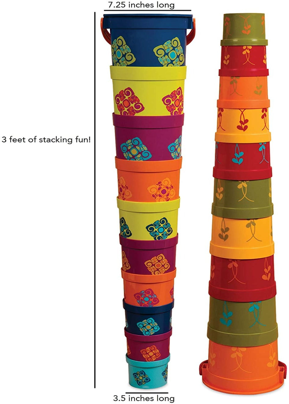 Stackable Bazillion Buckets