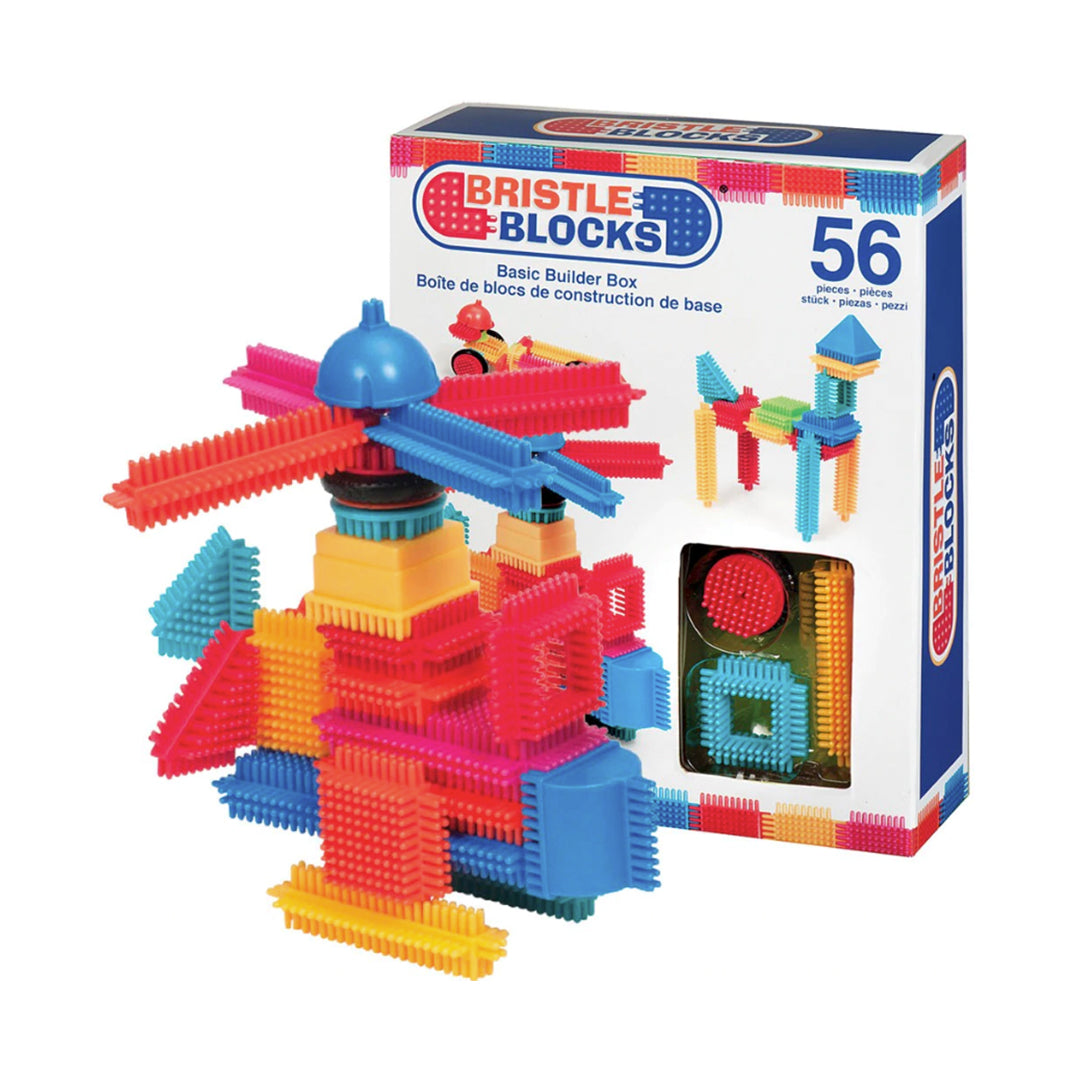 Basic Builder Box Building Block Set - 56 Pieces – Kinder Dreams - Baby ...