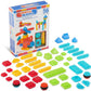[Bristle Blocks by Battat] 56Pcs Basic Builder Box Building Block Set | STEM Creativity Building Toys
