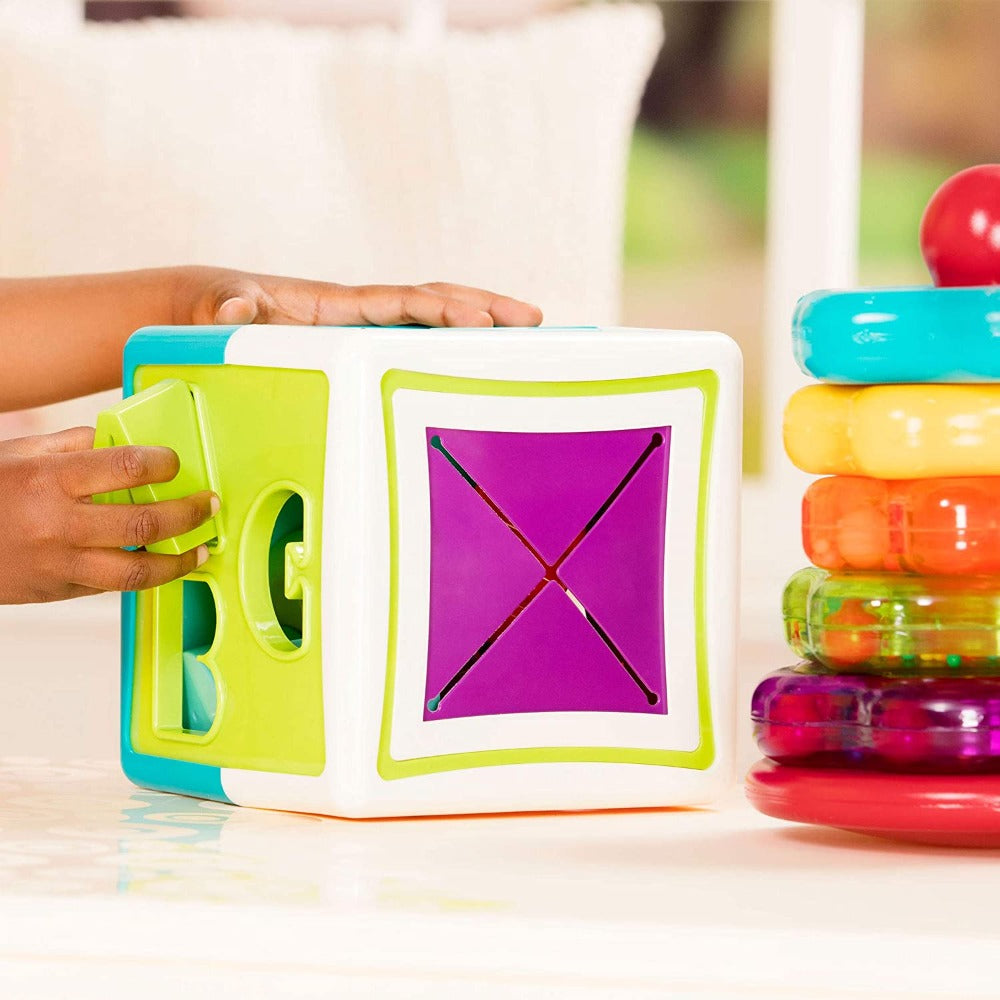 Stacking Rings + Shape Sorter Cube
