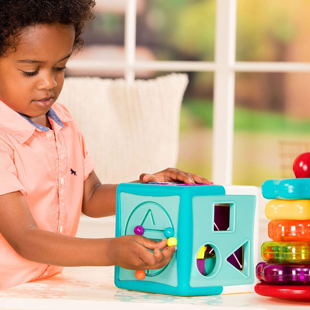 Stacking Rings + Shape Sorter Cube